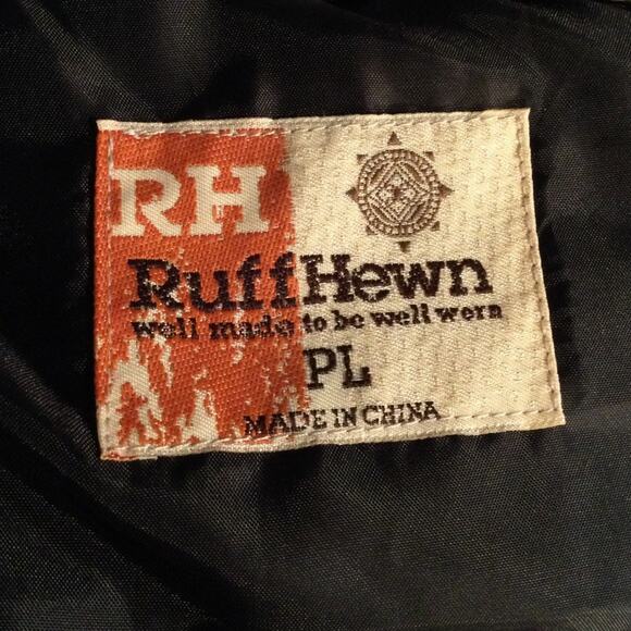 New Ruff Hewn Fair Isle Gray Print Puffer Vest Petite Large - Picture 2 of 5